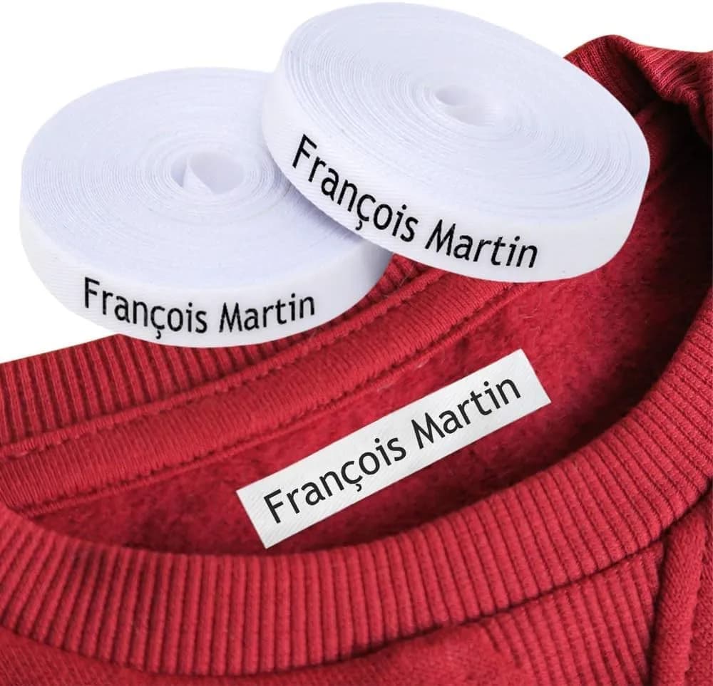 Étiquettes stickers thermocollantes pour vêtements